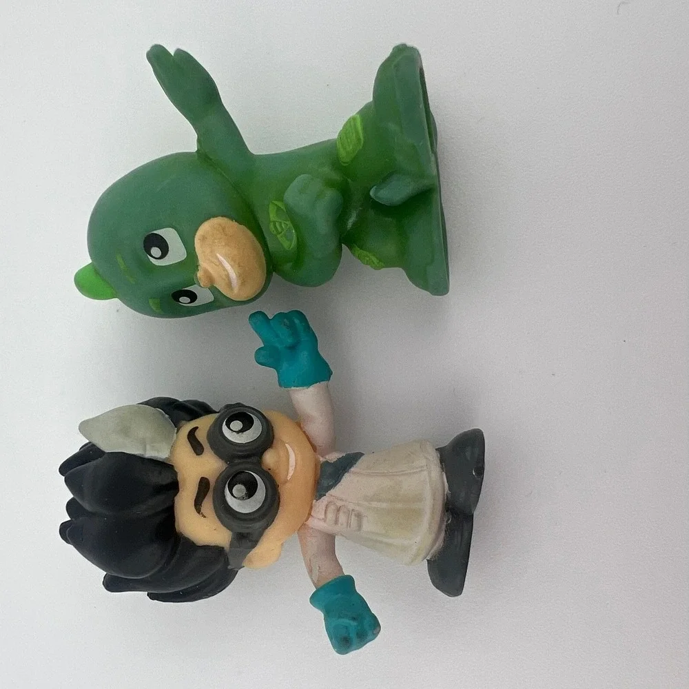 PJ Masks Gekko Romeo Mini Figures Lot 2 Rubber Feel 2